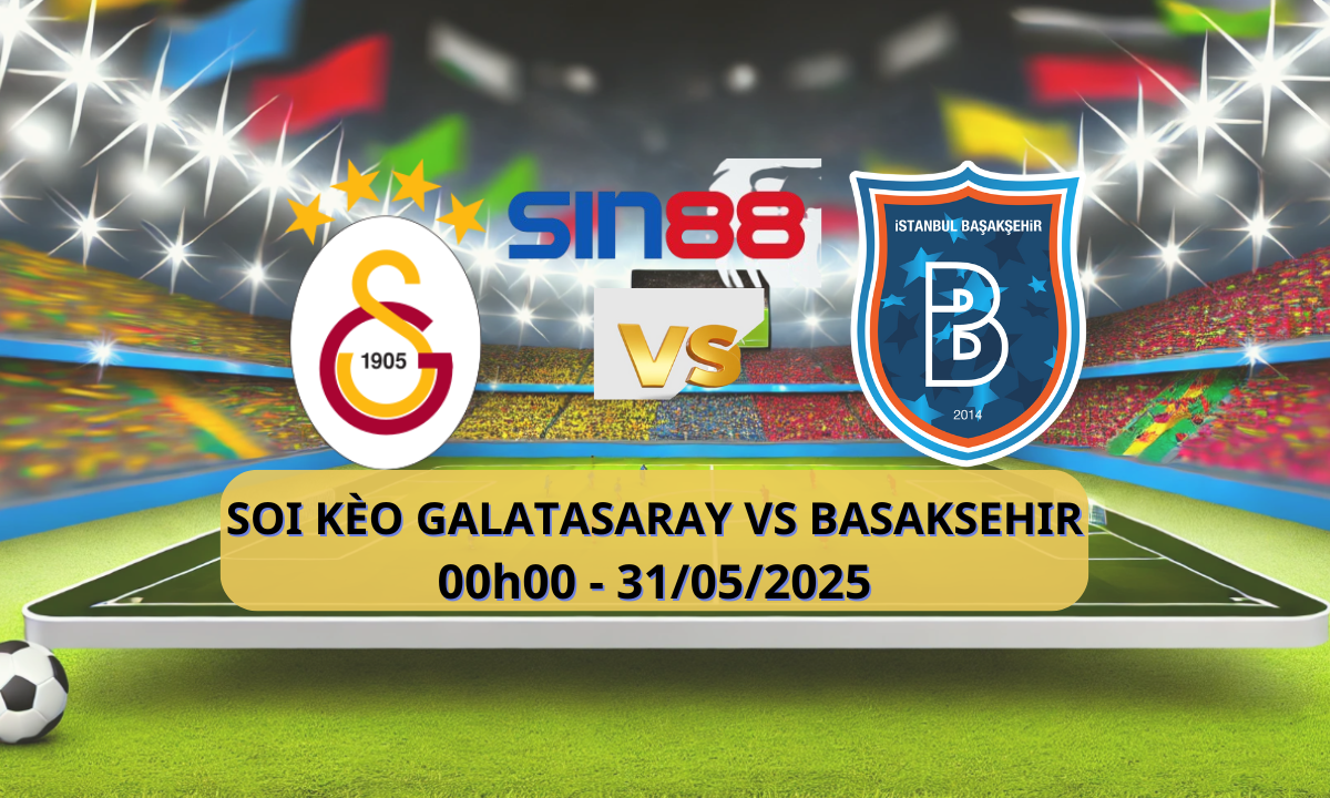 Trận đấu eFootball: Galatasaray vs Başakşehir
